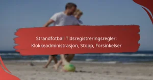Strandfotball Tidsregistreringsregler: Klokkeadministrasjon, Stopp, Forsinkelser