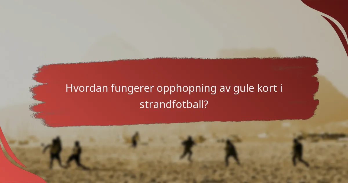 Hva er de prosedyremessige trinnene for dommere ved utdeling av gule kort?